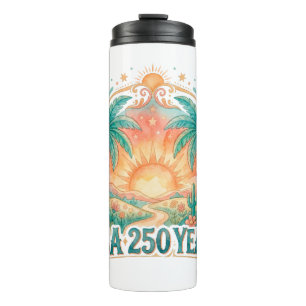 Amerika 250. Jubiläum USA Palm Beach Thermosbecher
