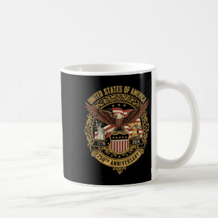 Amerika 250. Jubiläumsflagge Adler USA 250 Jahr Kaffeetasse