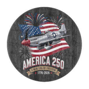 Amerika 250. Jubiläumsflugzeug Schneidebrett