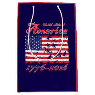 Amerika 250 mittlere geschenktüte