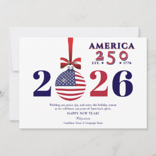 Amerika 250 Patriotisches Weihnachten 2025 Sponsor