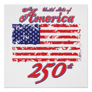 Amerika 250 poster