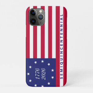 Amerika 250. Semiquincentennial 1776 2026 US-Flagg Case-Mate iPhone Hülle