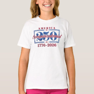 Amerika 250 Semiquincentennial-Grafik – 1776-2026 T-Shirt