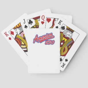 Amerika 250 spielkarten