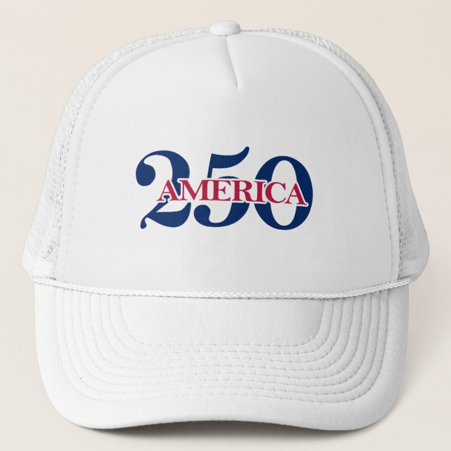 Amerika 250 truckerkappe (Vorderseite)