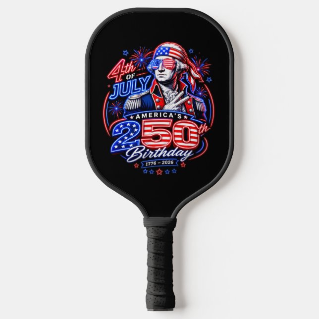 Amerika 250 Zwei Pickleball Schläger (Vorderseite)