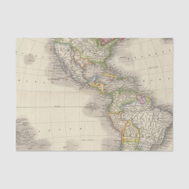 Amerika 2 seidenpapier (Vorderseite)
