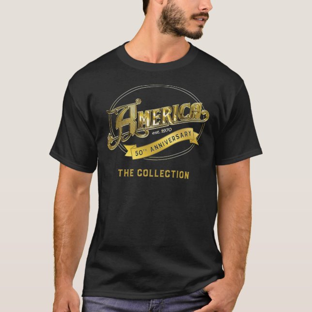 Amerika 50-jähriger Tour Essential T - Shirt (Vorderseite)