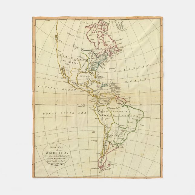 Amerika 7 2 fleecedecke (Vorderseite)