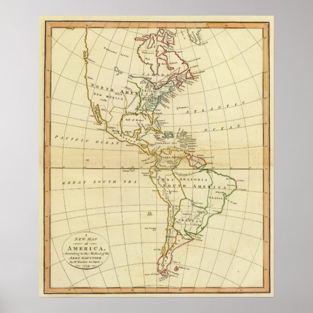 Amerika 7 poster (Vorne)