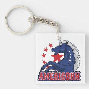 Amerika am 4. Juli Schlüsselanhänger
