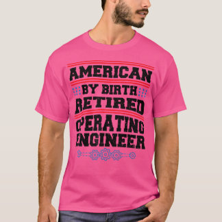 Amerika Amerikaner durch Geburt Remüde Oper ... en T-Shirt