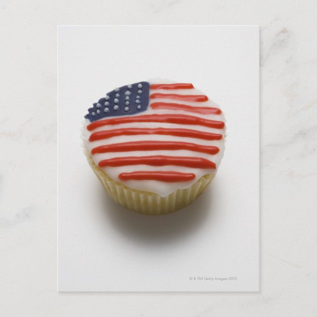 Amerika, Amerikaner, US Flagge, Feen Postkarte (Vorderseite)