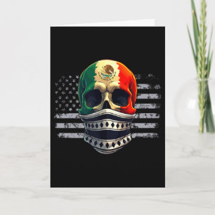 Amerika Amerikanisch Mexikanische Stolz Flagge Mex Karte