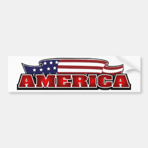Amerika Autoaufkleber