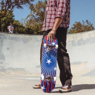 Amerika begrüßt Sie Skateboard
