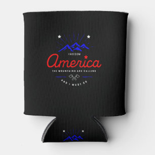 Amerika-Berge sind nennend ich müssen dunkle gehe Dosenkühler