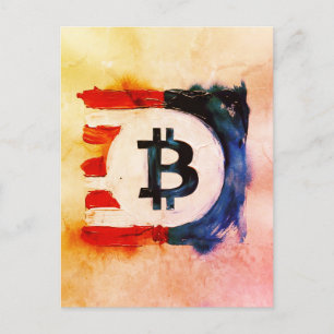 Amerika Bitcoin (Bild Nr. 7) Postkarte