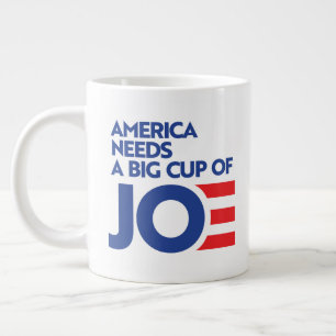 Amerika braucht einen Big Cup von Joe Jumbo-Tasse