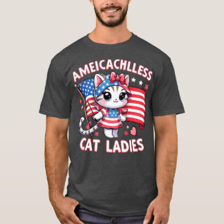 Amerika braucht kinderlose Katzenamen T-Shirt