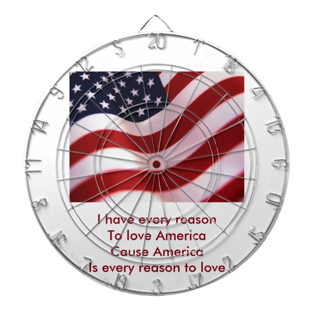 Amerika Dartscheibe (vorne)