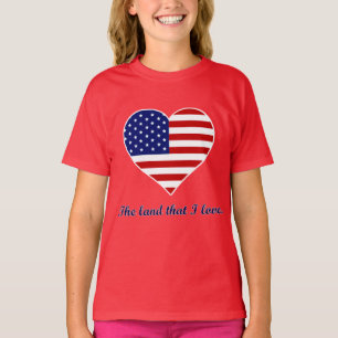 Amerika Das Land, das ich liebe T-Shirt