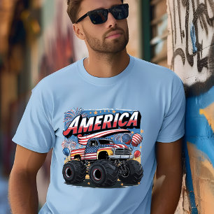 Amerika das Land des freien T - Shirt