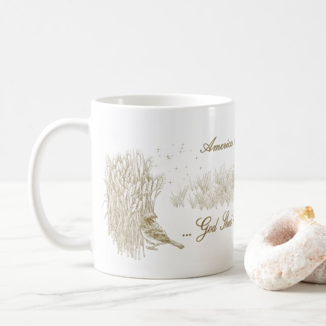 Amerika - Die schöne Tasse (Mit Donut)