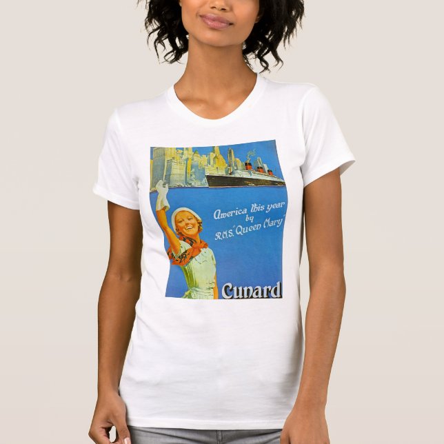 Amerika dieses Jahr durch Effektivwert Queen Mary T-Shirt (Vorderseite)