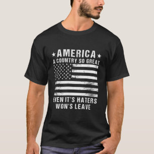 Amerika Ein Land So Großartig, Dass Sogar Seine Fe T-Shirt