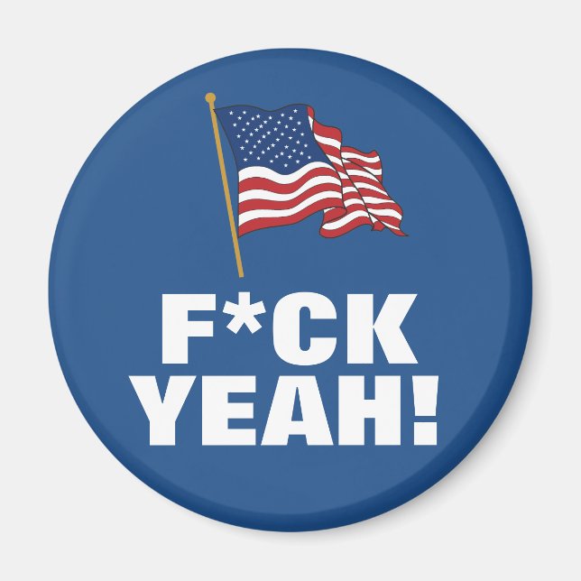 AMERIKA: F*CK YEAH! MAGNET (Vorne)
