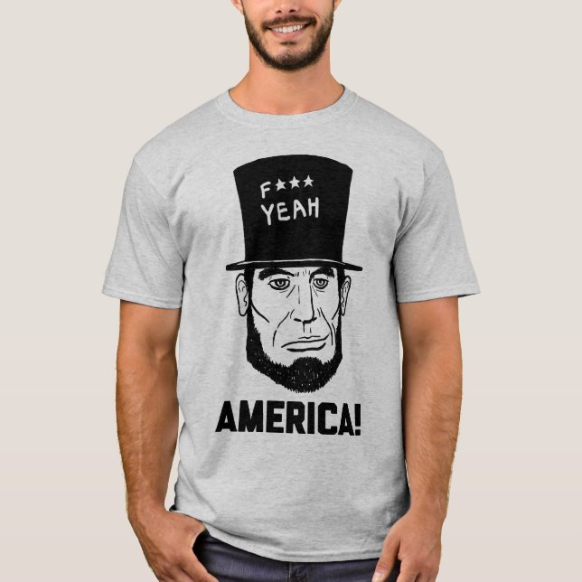 Amerika F ja! T - Shirt (Vorderseite)
