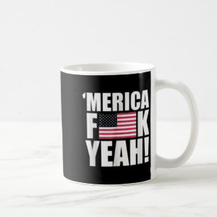 Amerika F Yeah Fourth 4th Juli Kaffeetasse
