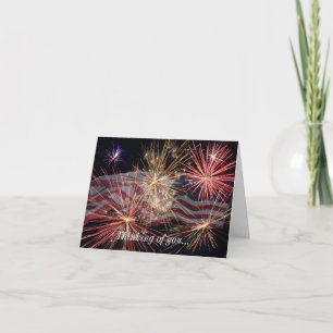 Amerika feiern, das an Sie denkt Karte