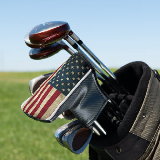 AMERIKA FLAG RUSTIKER GOLFKOPFDECKER GOLF HEADCOVER