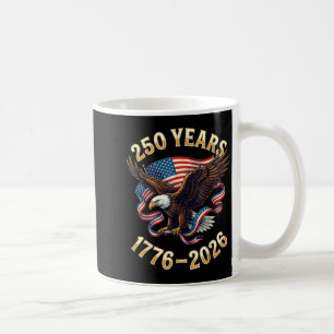 Amerika-Flagge 250-Jahres-Jubiläum-USA-Shirt 1776 Kaffeetasse
