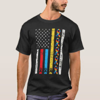 Amerika Flagge Autismus Eltern Autistisches Kind