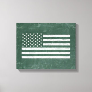 Amerika-Flagge Tafelbild Kunst (Zeichnung Nr. 1) Leinwanddruck