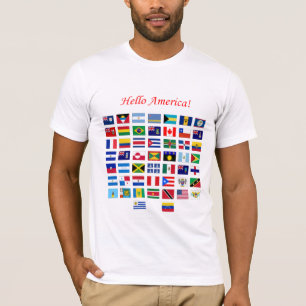 Amerika-Flaggen T-Shirt