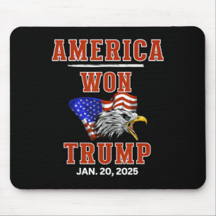 Amerika gewann Trump, den wir, die Menschen, genug Mousepad