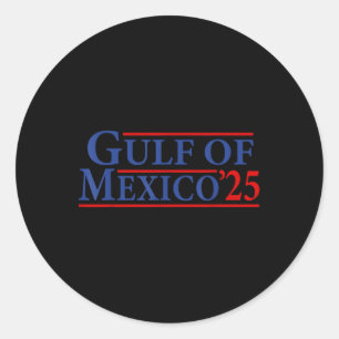 Amerika Golf Mexiko - Golf von Amerika 2025 Ret. Runder Aufkleber