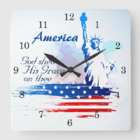 Amerika-Gott verschüttete seine Anmut auf Thee,
