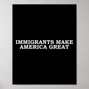 Amerika groß machen poster