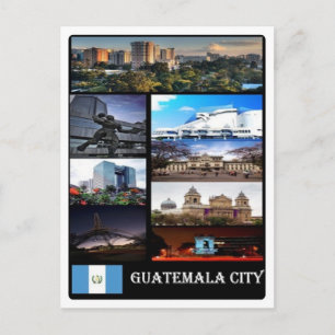 Amerika - Guatemala - Guatemala-Stadt - Mosaik - Postkarte