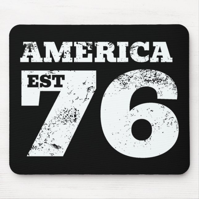 Amerika hat 1776 patriotisch mousepad (Vorne)