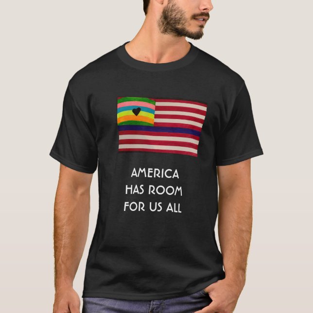 Amerika hat T - Shirt (Vorderseite)