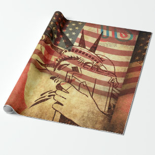 Amerika, Hintergrund Geschenkpapier