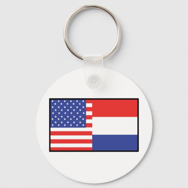 Amerika Holland Schlüsselanhänger (Vorderseite)