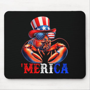 Amerika Hummer Patriotisch 4. Juli Lustig Kinder I Mousepad